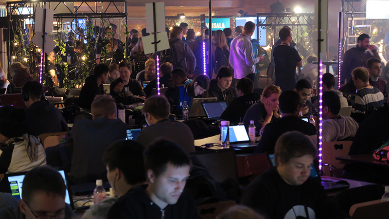 The atmosphere at Junction hackathon was great also this year.