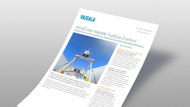 WindCube Nacelle Turbine Control