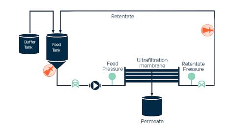Blood Plasma Intermediate filtration