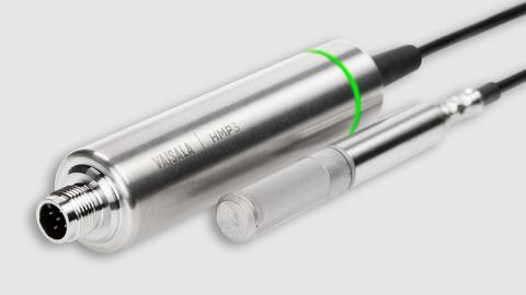 Vaisala HUMICAP® Humidity and Temperature Probe HMP3 is a general-purpose probe designed for processes with moderate humidity and temperature levels.
