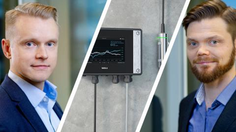 Les auteurs du blog Jarkko Ruonala et Joni Partanen avec l'Indigo520