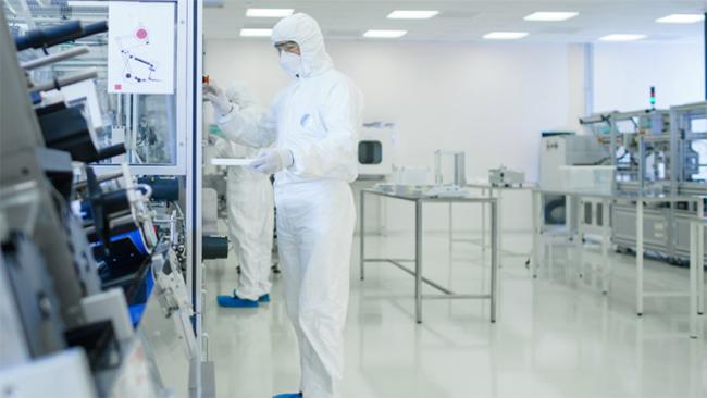 VHP sensor cleanroom bio-decontamination