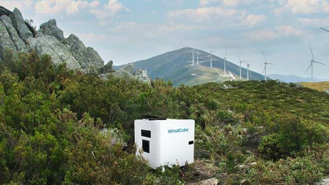WindCube in terrain
